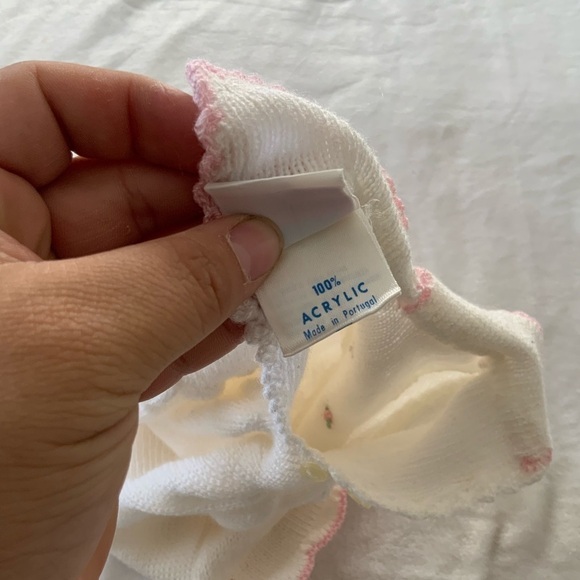 𝅺VINTAGE Mini Alone Baby Dress, Bloomers and Socks - Picture 7 of 8